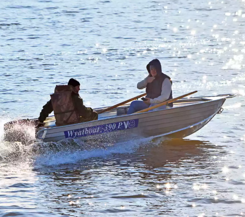 Алюминиевая лодка Wyatboat-390 P в Кисловодске