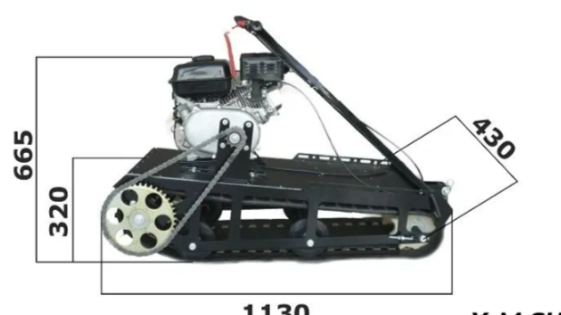 Мотобуксировщик XTREME-MOTORS "Конек-Горбунок" 6.5 л.с. в Кисловодске