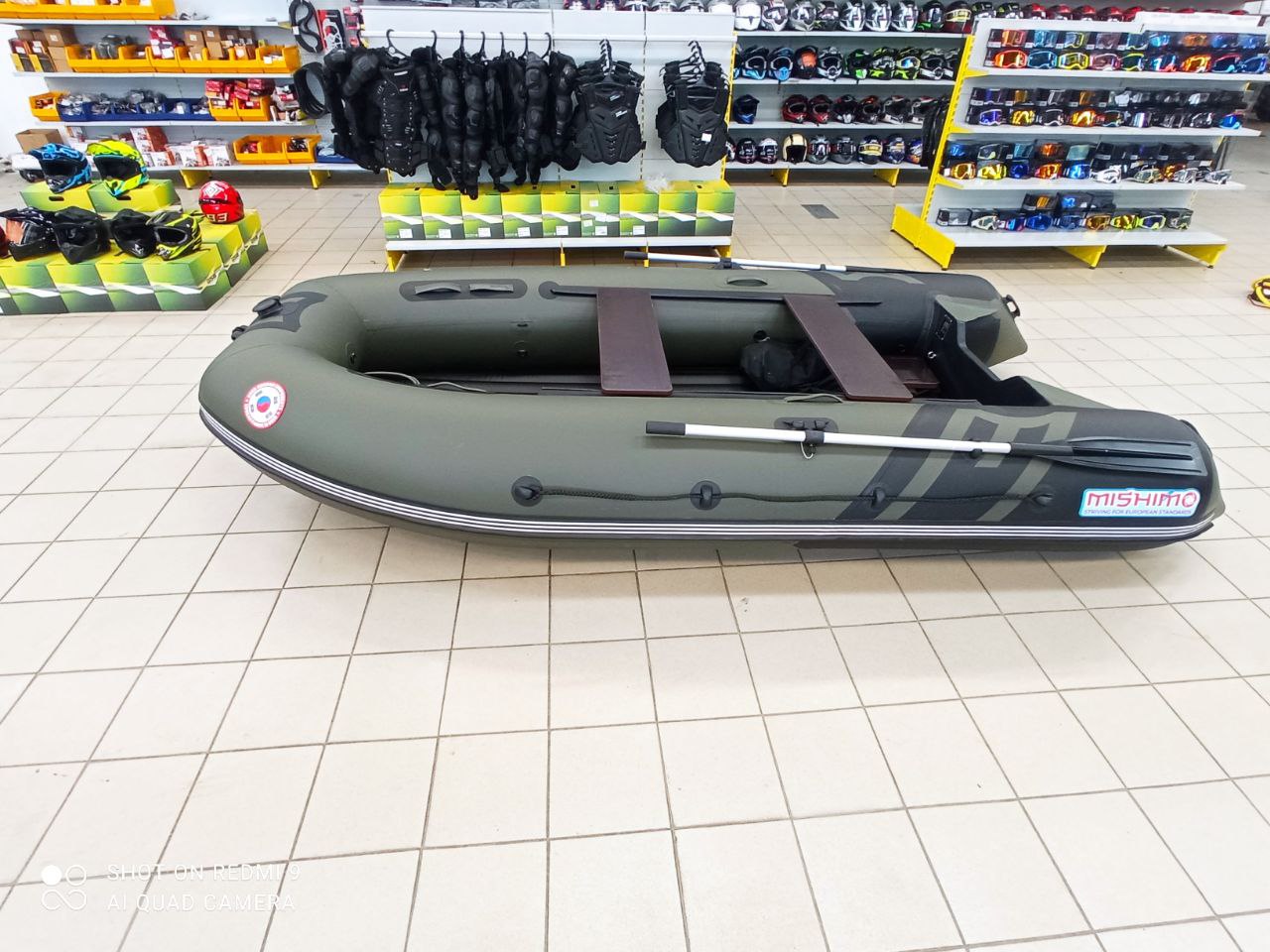 Лодка MISHIMO RIVER JET 470 под водомет в Кисловодске