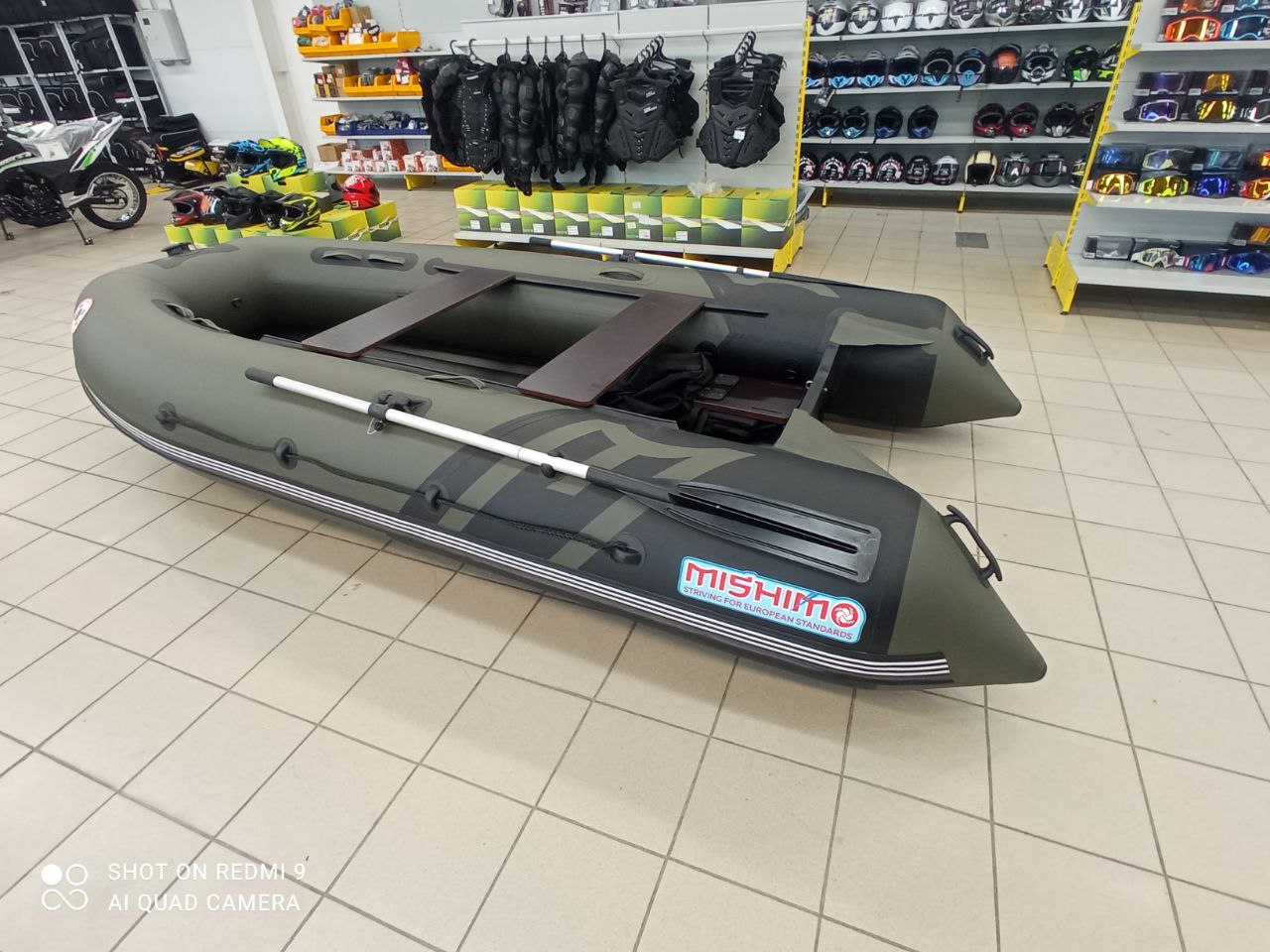 Лодка MISHIMO RIVER JET 400 под водомет в Кисловодске