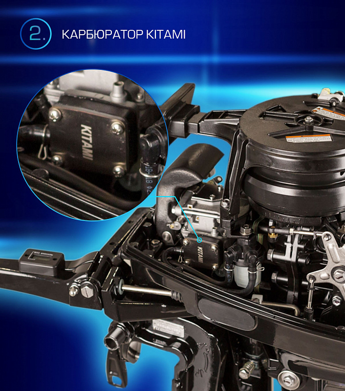 Лодочный мотор MARLIN PROLINE MP 9.9(20) AMHL FORCE в Кисловодске