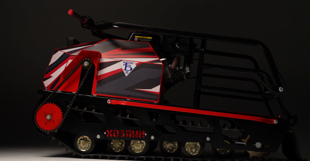 Мотобуксировщик Бурлак ХОЗЯИН-2 в Кисловодске