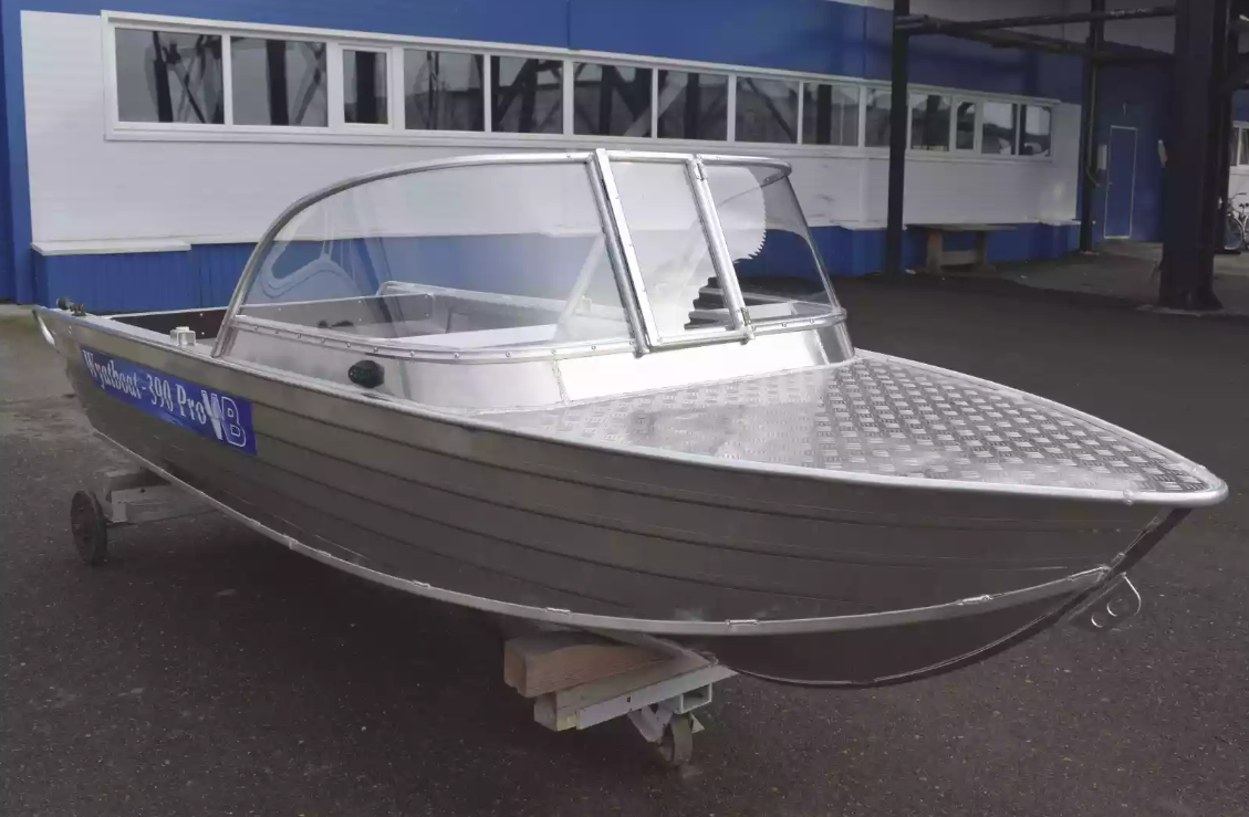 Алюминиевая лодка Wyatboat-390 Pro в Кисловодске