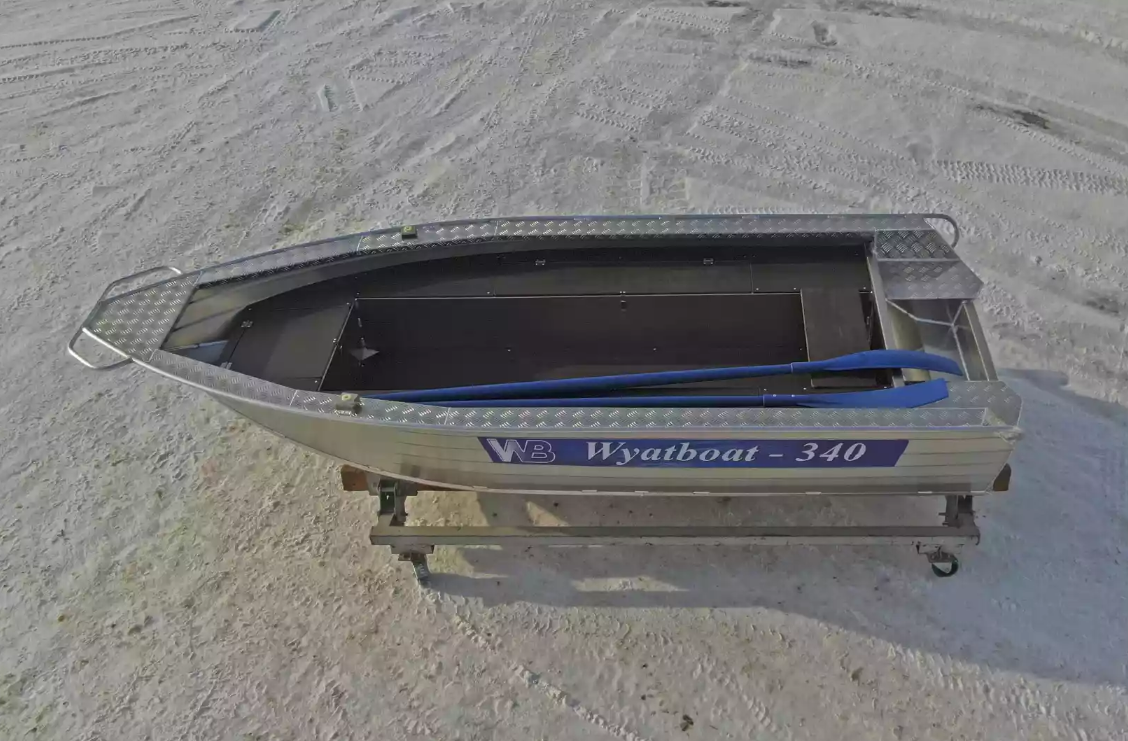 Алюминиевая лодка Wyatboat-340 РМ в Кисловодске