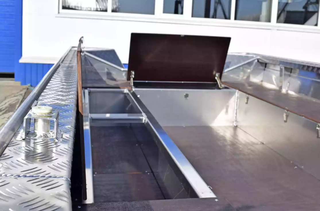 Алюминиевая лодка Wyatboat-490 Jonboat в Кисловодске