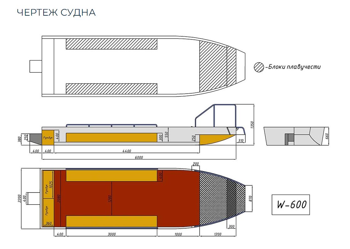 Алюминиевая лодка Wyatboat-600 в Кисловодске