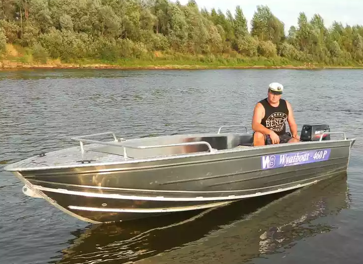 Алюминиевая лодка Wyatboat-460 P в Кисловодске