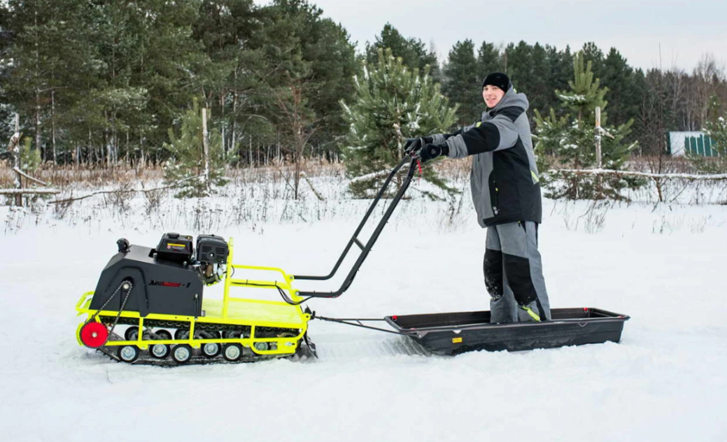 Мотобуксировщик Бурлак ХОЗЯИН-1 (капот металл) в Кисловодске
