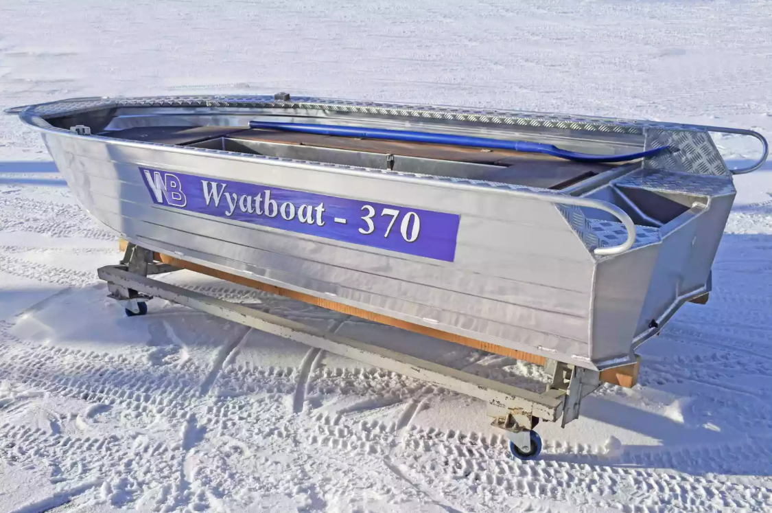 Алюминиевая лодка Wyatboat-370 РМ в Кисловодске