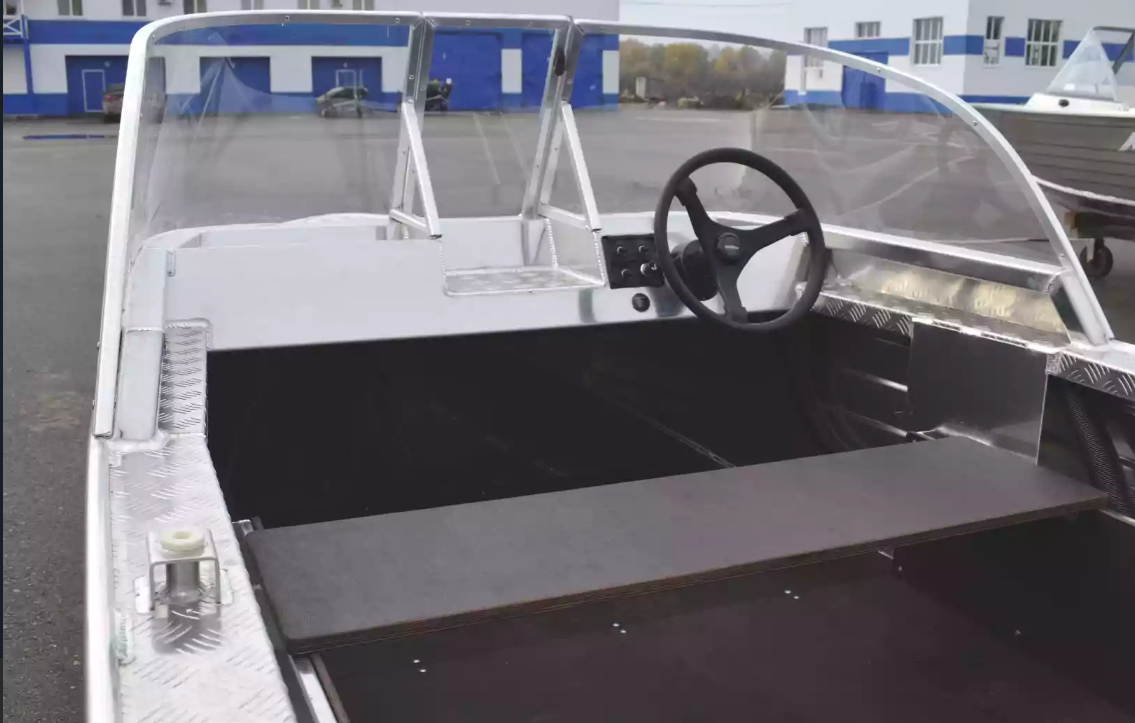 Алюминиевая лодка Wyatboat-390 Pro в Кисловодске