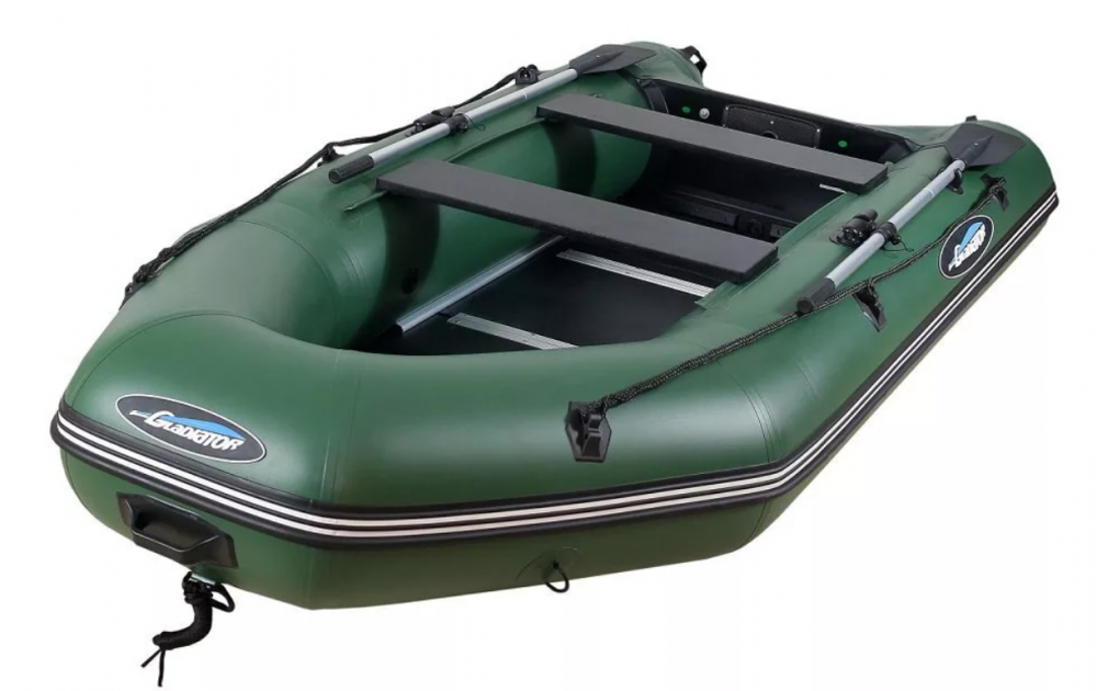 МОТОРНО-ГРЕБНАЯ ЛОДКА ПВХ GLADIATOR A 320 ТК С ФАНЕРНЫМ ПОЛОМ в Кисловодске