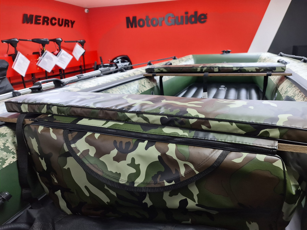 КОМПЛЕКТ МЯГКИХ НАКЛАДОК С СУМКОЙ ДЛЯ ЛОДОК 105Х20 КАМУФЛЯЖ в Кисловодске