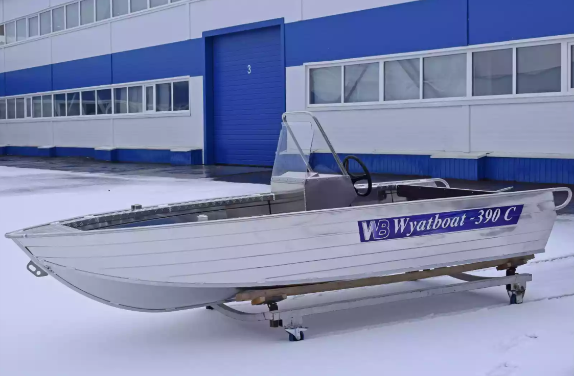 Алюминиевая лодка Wyatboat-390 C в Кисловодске