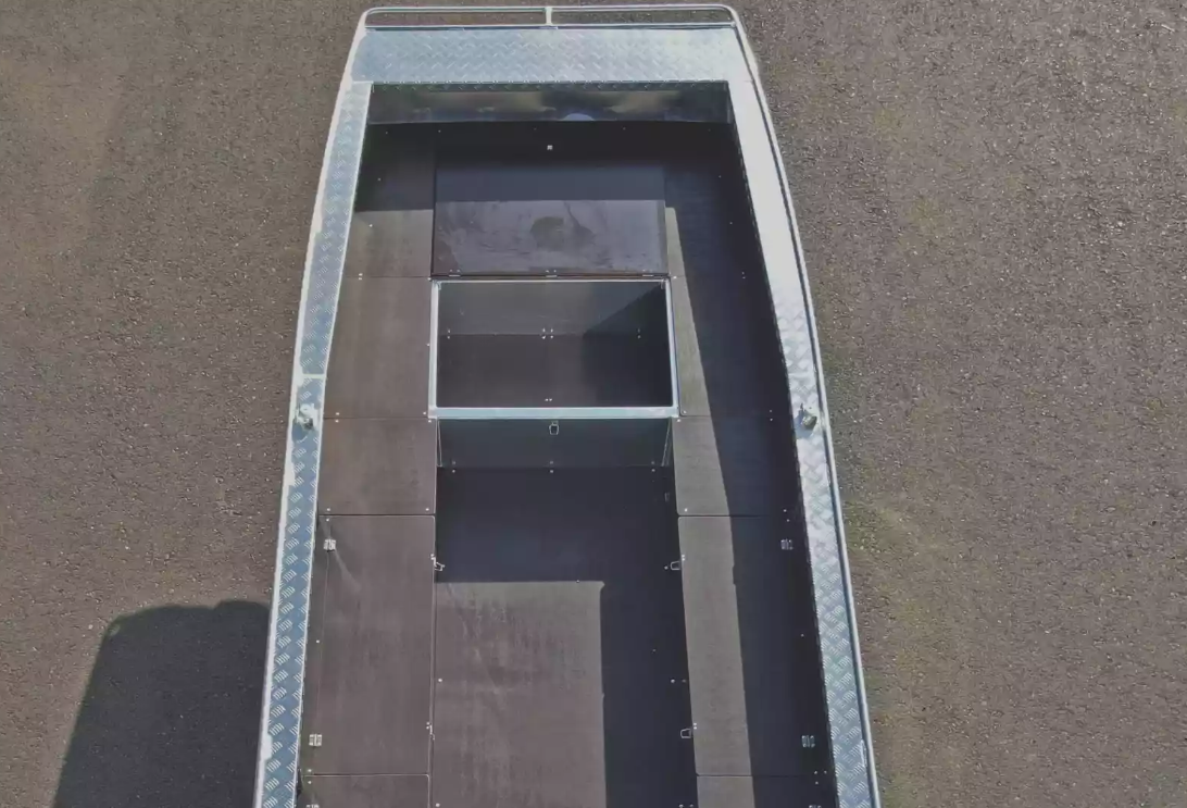 Алюминиевая лодка Wyatboat-490 Jonboat в Кисловодске