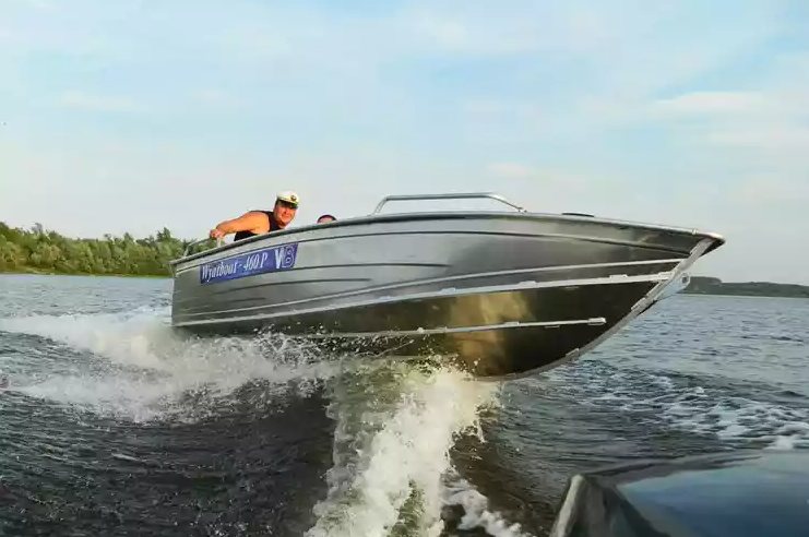 Алюминиевая лодка Wyatboat-460 P в Кисловодске