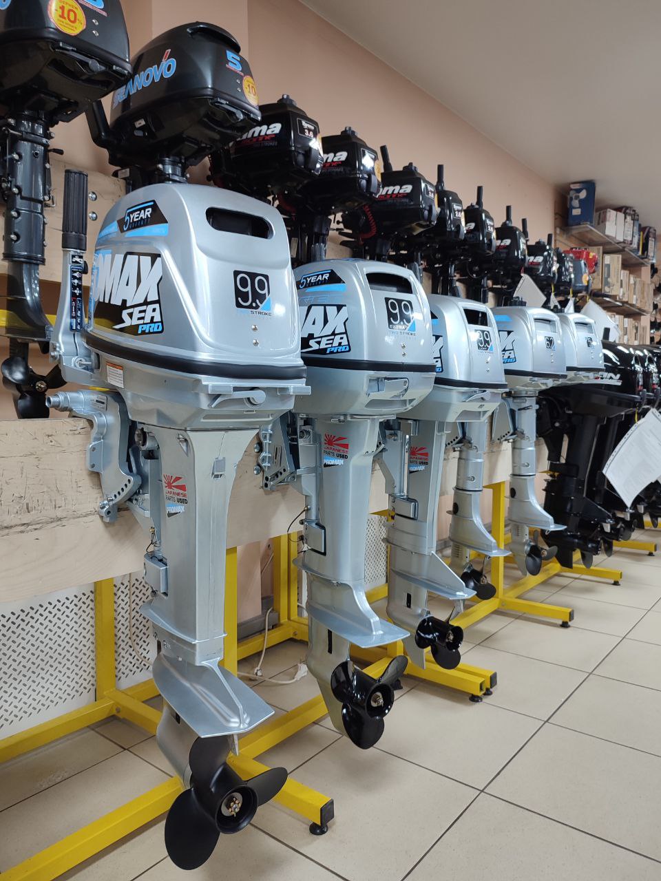 Лодочный мотор PROMAX SP5FHS (внешний бак 12 л) в Кисловодске