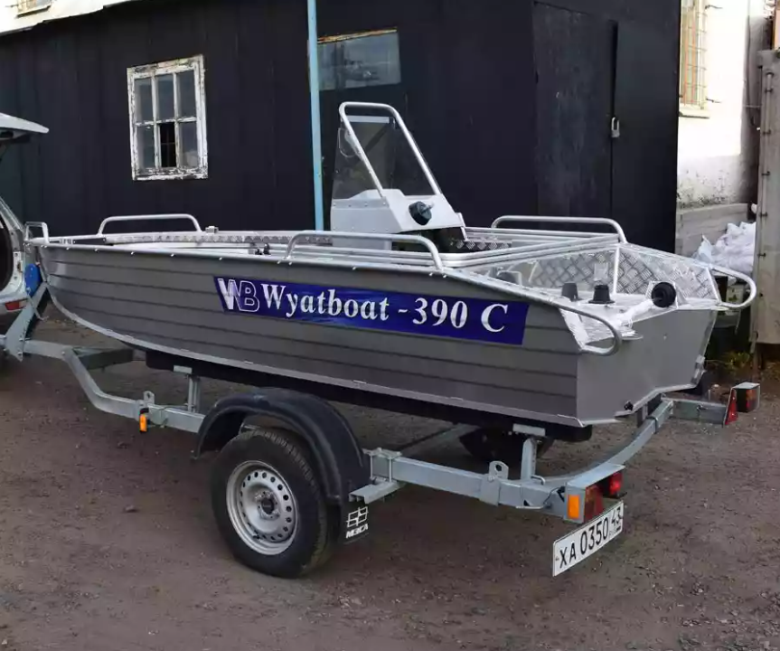 Алюминиевая лодка Wyatboat-390 C в Кисловодске