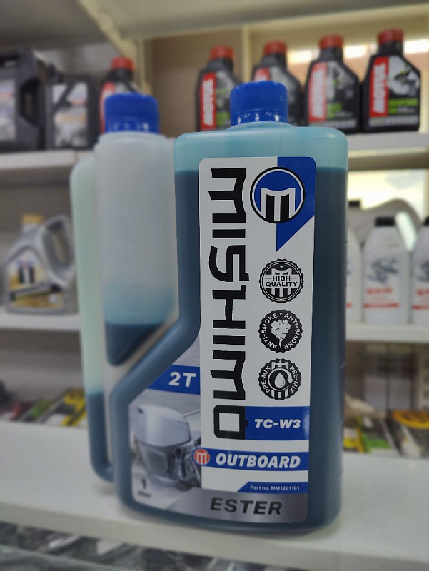 Масло MISHIMO 2T OUTBOARD (ESTER) полусинтетика 1 л в Кисловодске