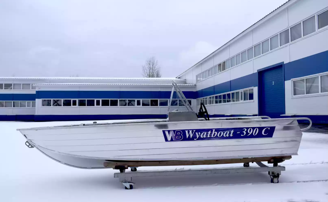 Алюминиевая лодка Wyatboat-390 C в Кисловодске