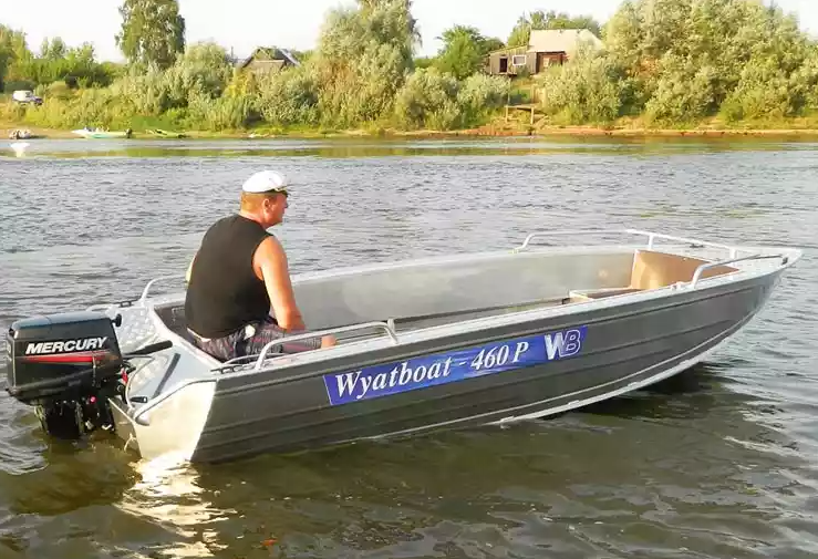 Алюминиевая лодка Wyatboat-460 P в Кисловодске