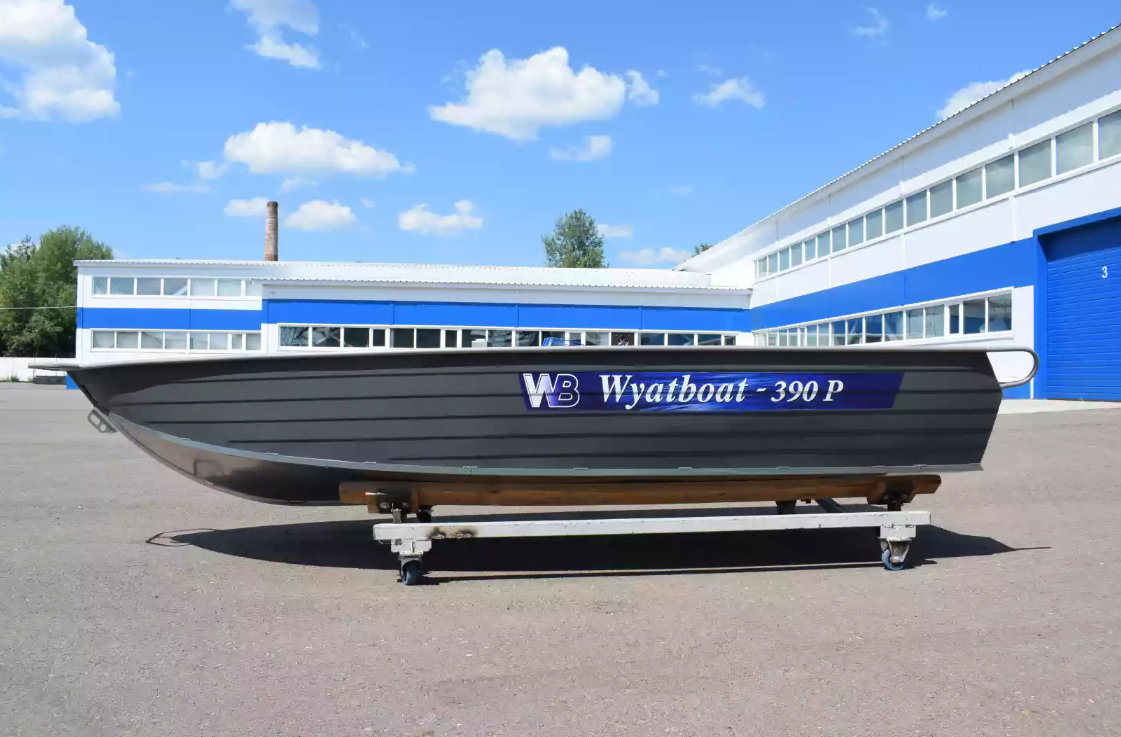 Алюминиевая лодка Wyatboat-390Р Fish в Кисловодске