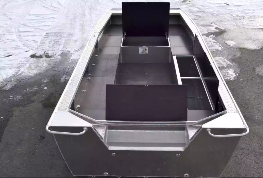 Алюминиевая лодка Wyatboat-490 Jonboat в Кисловодске