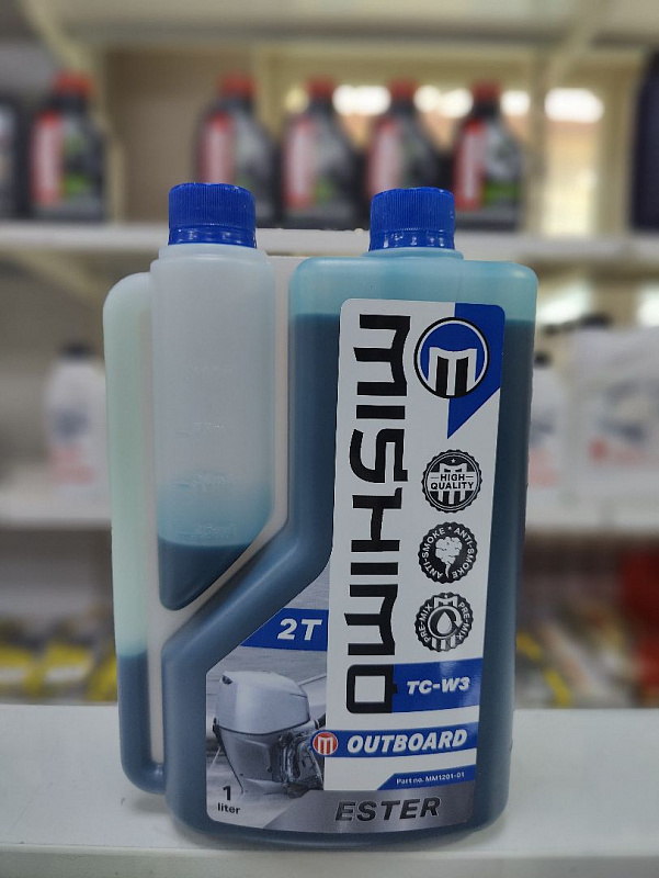 Масло MISHIMO 2T OUTBOARD (ESTER) полусинтетика 1 л в Кисловодске
