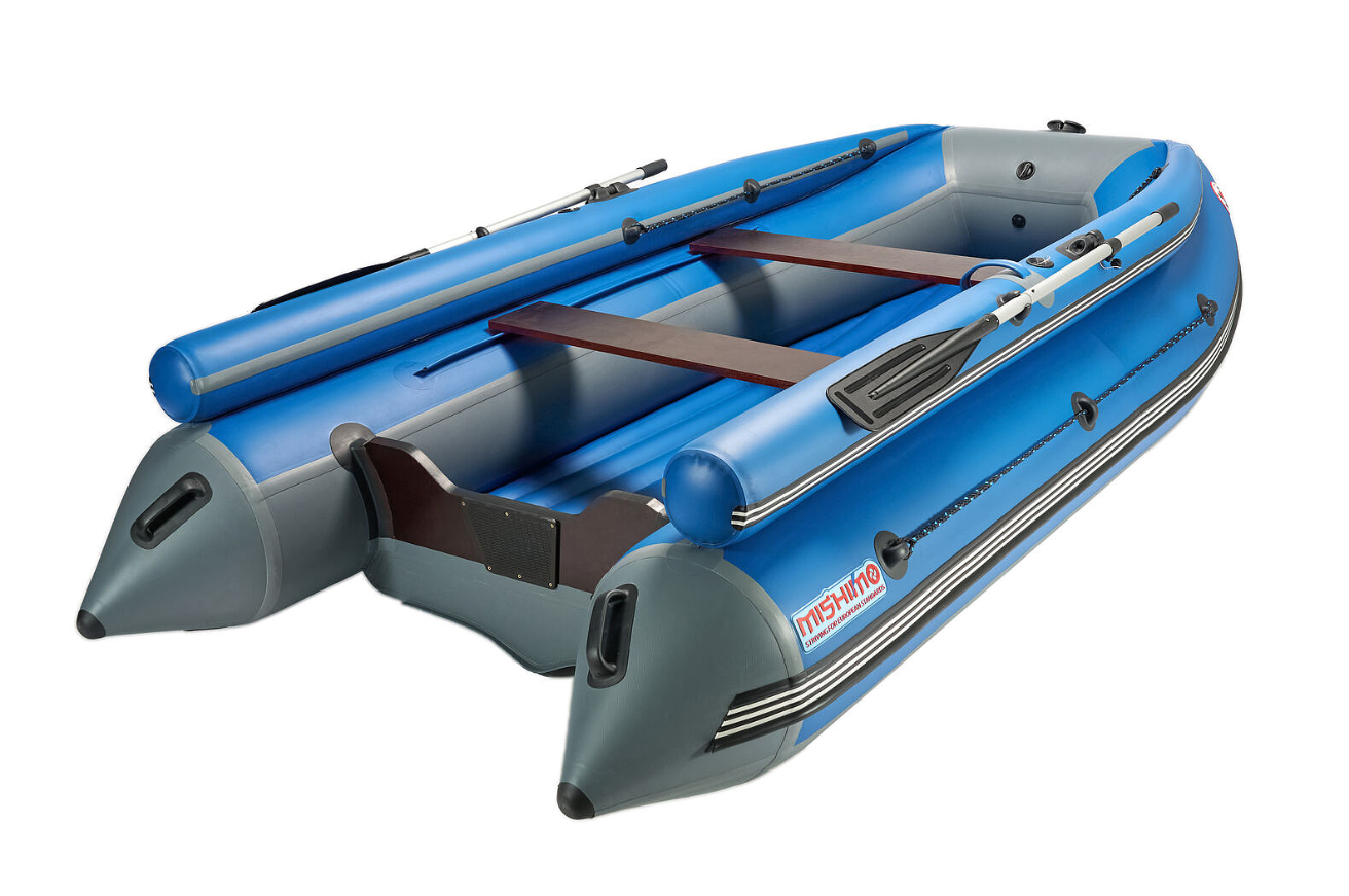 КОМПЛЕКТ ЛОДКА MISHIMO FAMILY LITE 370 + МОТОР MARLIN MP 9.9 AMHS PROLINE FORCE в Кисловодске