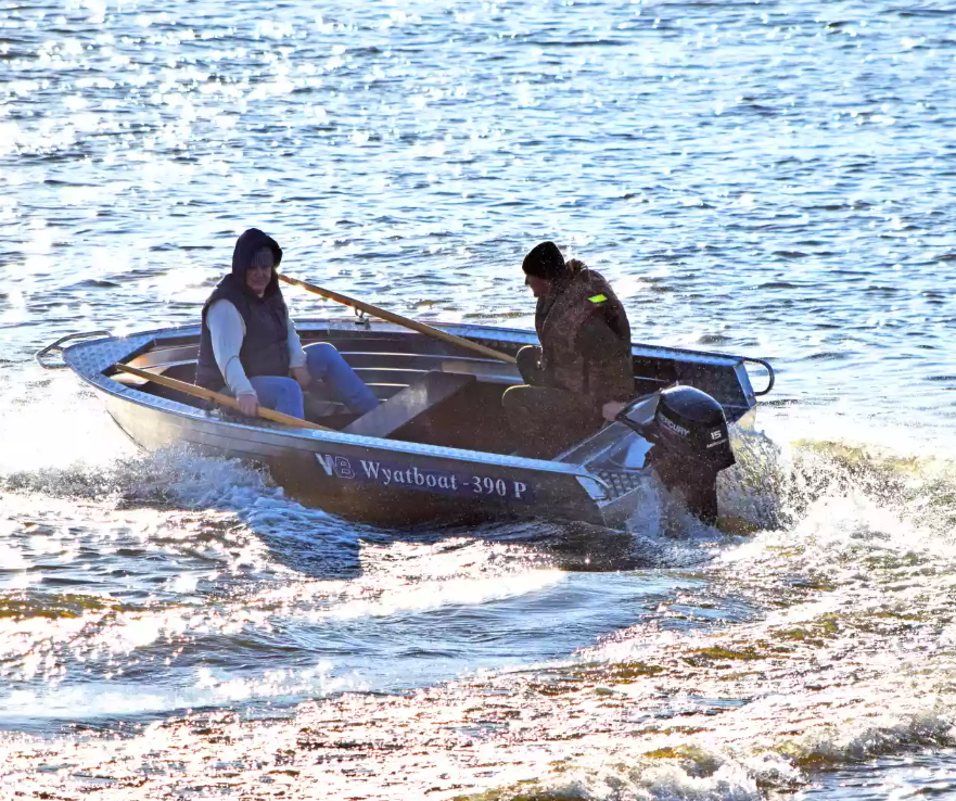Алюминиевая лодка Wyatboat-390 P в Кисловодске