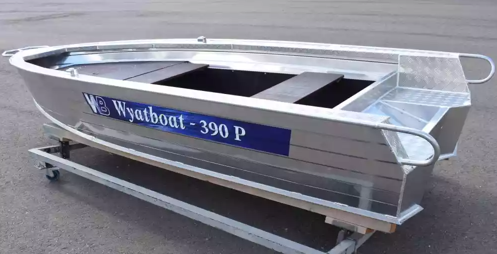 Алюминиевая лодка Wyatboat-390Р Fish в Кисловодске