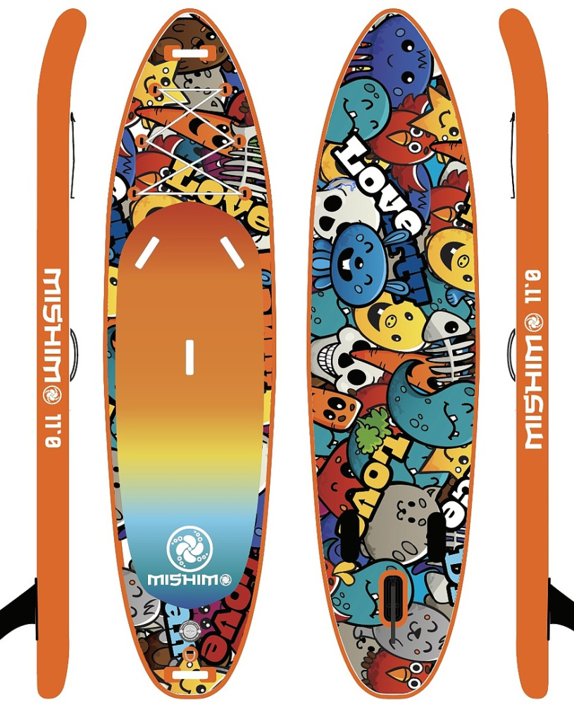 SUP (САП) Доска MISHIMO CRAZY-LINE 10.6’ (325см) в Кисловодске