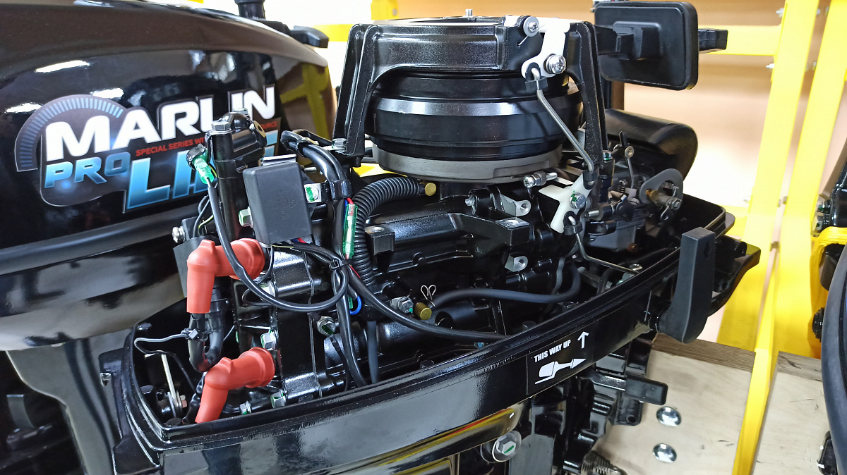 КОМПЛЕКТ Лодка MISHIMO PRO 350 + ЛОДОЧНЫЙ МОТОР MARLIN MP 9.9 (20) AMHS PRO в Кисловодске