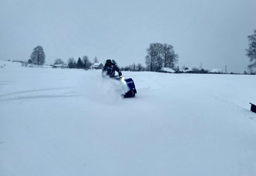 Мотобуксировщик Альбатрос-XLV 9 мини, тележки, 1250 мм в Кисловодске