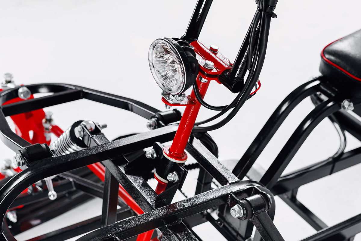 Лыжный модуль IKUDZO TERRAIN с подогревом ручек металлические лыжи в Кисловодске