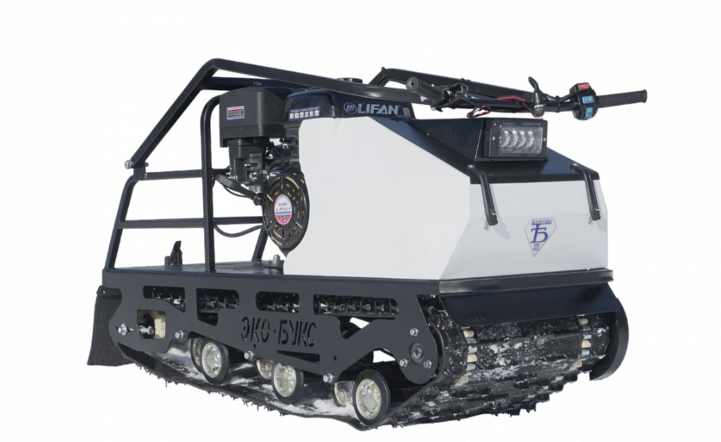 Мотобуксировщик ЭКО-букс V.2 15 л.с. (катковая подвеска, передний привод, длина 1450 мм) в Кисловодске