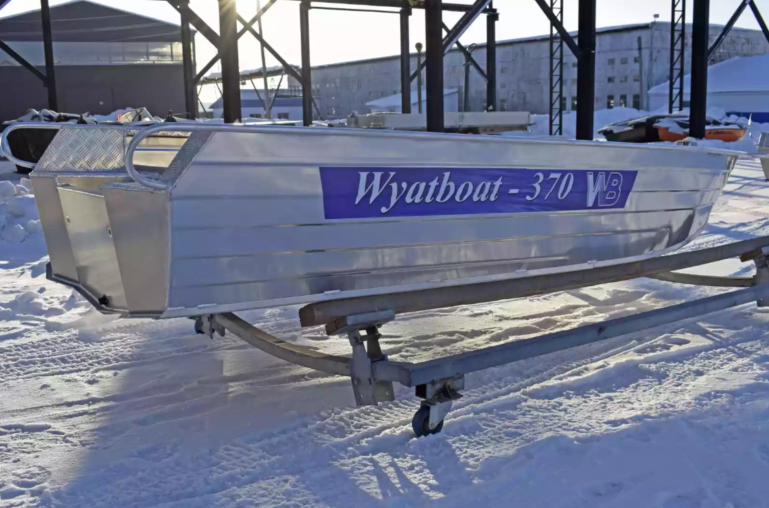 Алюминиевая лодка Wyatboat-370 Р в Кисловодске