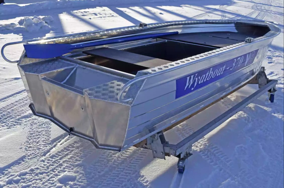 Алюминиевая лодка Wyatboat-370 Р FISH в Кисловодске
