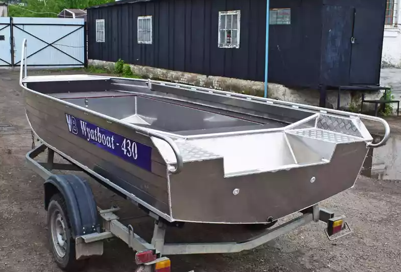 Алюминиевая лодка  Wyatboat-430 Master в Кисловодске