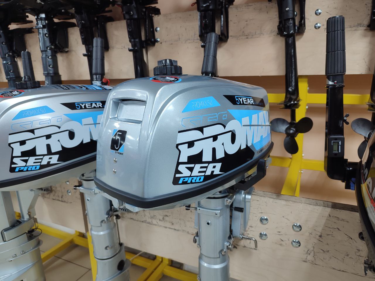 Лодочный мотор PROMAX SP5FHS (внешний бак 12 л) в Кисловодске