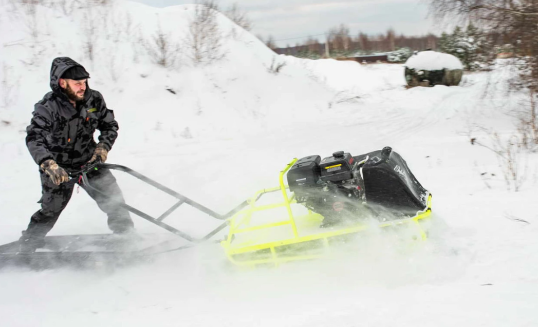 Мотобуксировщик Бурлак ХОЗЯИН-1 (капот металл) в Кисловодске