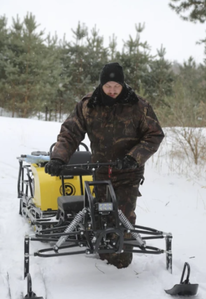 Мотобуксировщик РЫБАК PK 15 л.с. (короткая база 1230мм) в Кисловодске