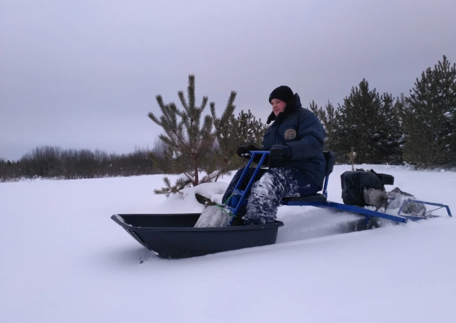 Мотобуксировщик толкач Альбатрос-XL8 с модулем. Без фары, склизы в Кисловодске