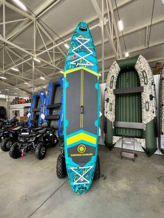 SUP (САП) Доска MISHIMO PRO-MAX Light Teal 12,6’ (385см) в Кисловодске