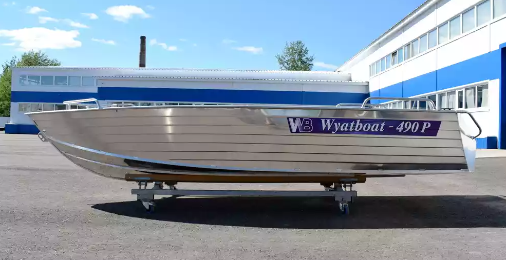 Алюминиевая лодка Wyatboat-490 P в Кисловодске
