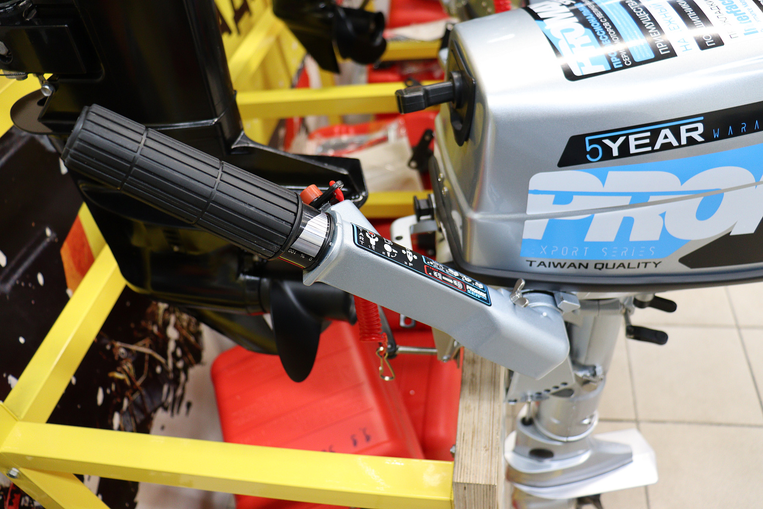 Лодочный мотор PROMAX SP5FHS (внешний бак 12 л) в Кисловодске