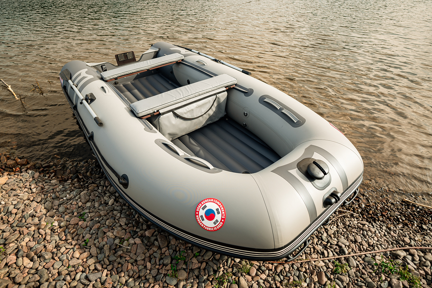 Лодка MISHIMO RIVER JET 390 под водомет в Кисловодске