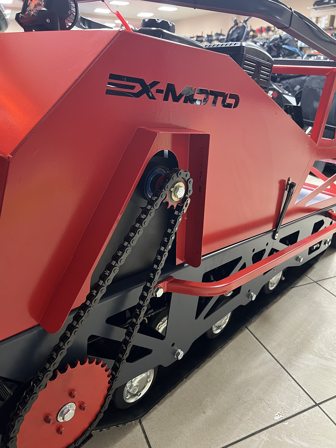 Мотобуксировщик EX-MOTO SNOWDOG S500 15л.с в Кисловодске