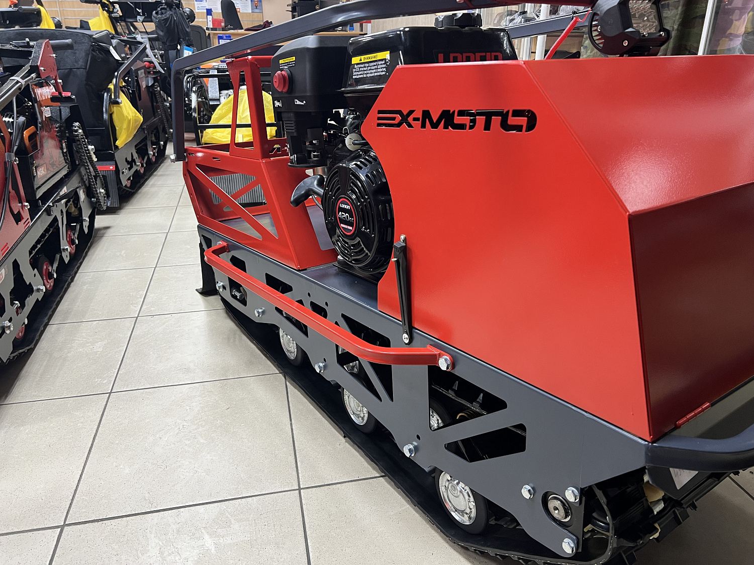 Мотобуксировщик EX-MOTO SNOWDOG S500 15л.с в Кисловодске