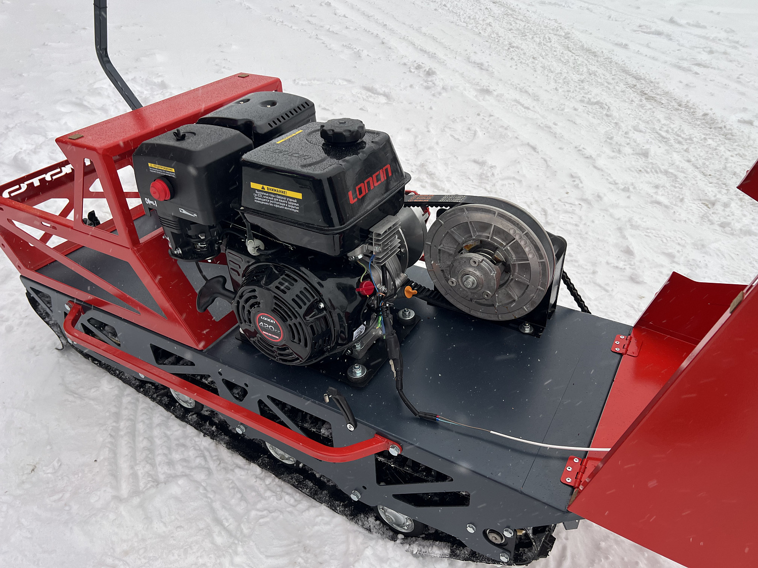 Мотобуксировщик EX-MOTO SNOWDOG S500 15л.с в Кисловодске