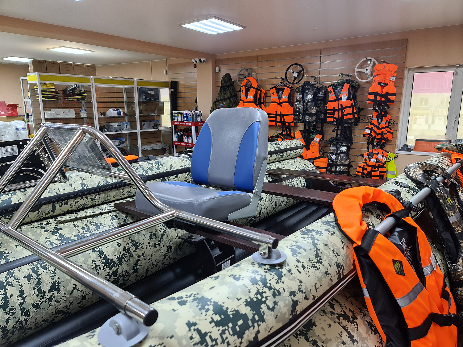 КРЕСЛО МЯГКОЕ РАСКЛАДНОЕ С ПОВОРОТНЫМ МЕХАНИЗМОМ ДЛЯ ЛОДОК в Кисловодске